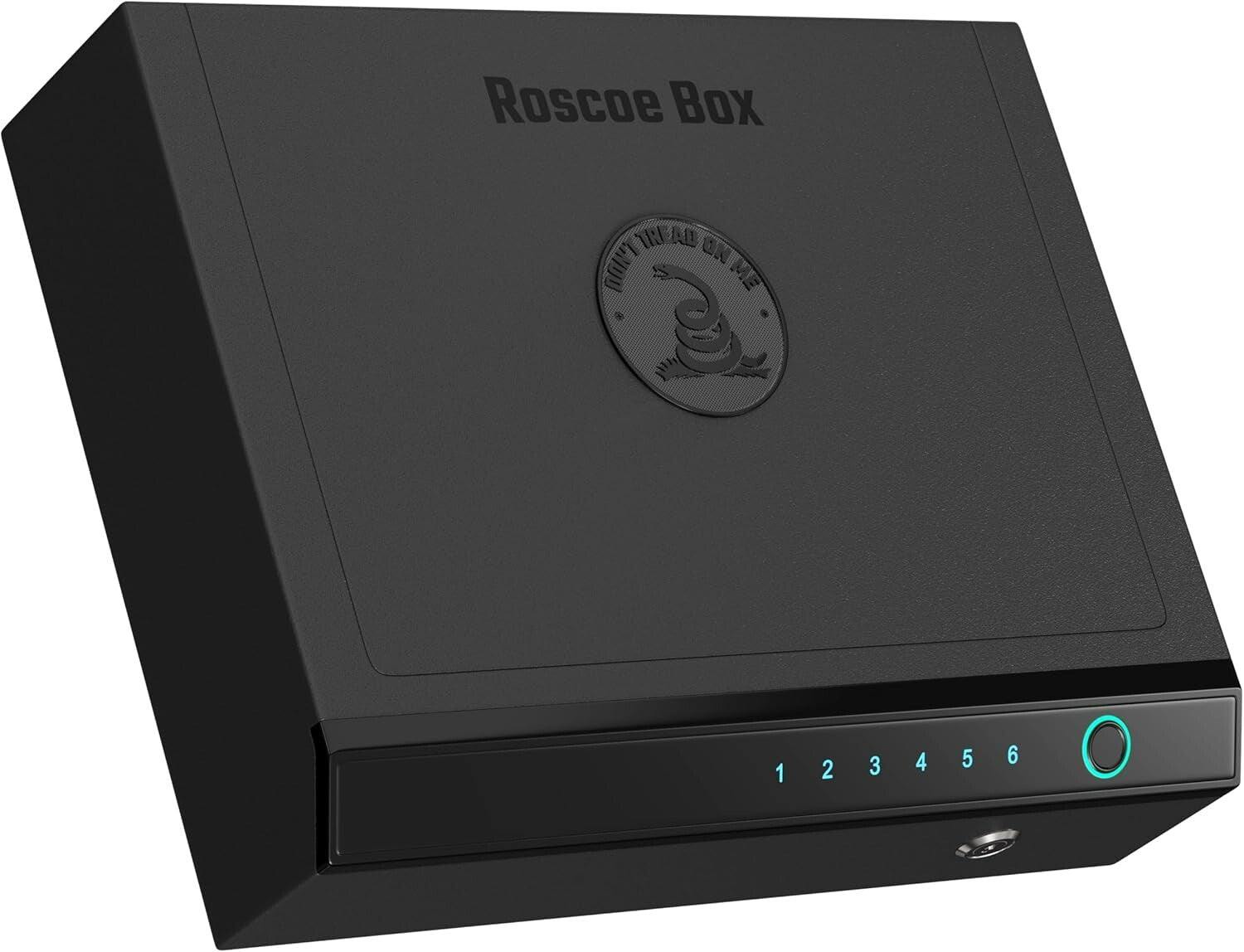 Biometric Gun Safe + Finger Print, Code, Keys or Plug In! Don't Tread on Me